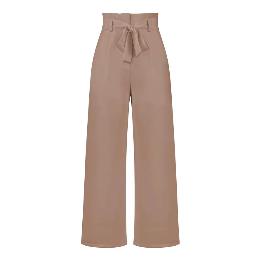 Pantalon Ceinturé Large