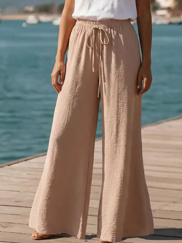 Pantalon Fluide Large