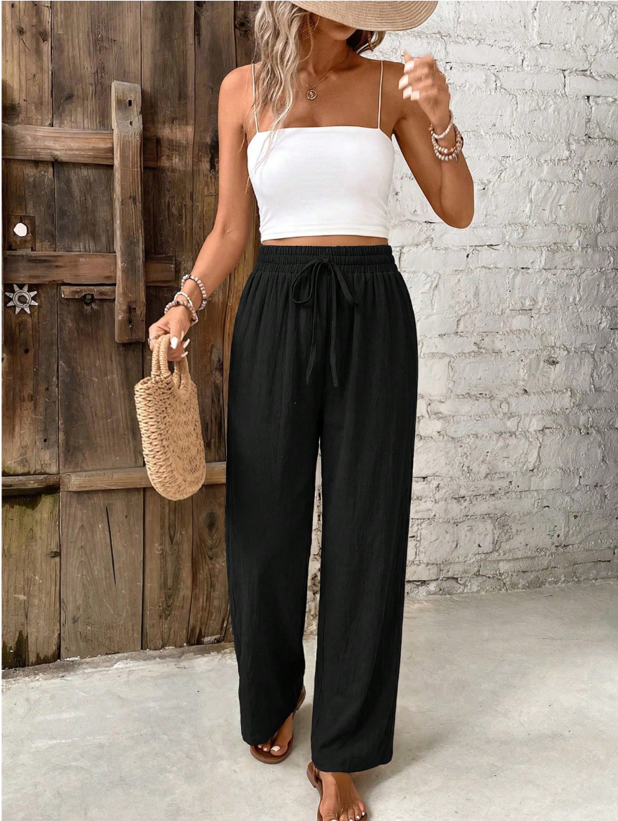 Pantalon Fluide Large