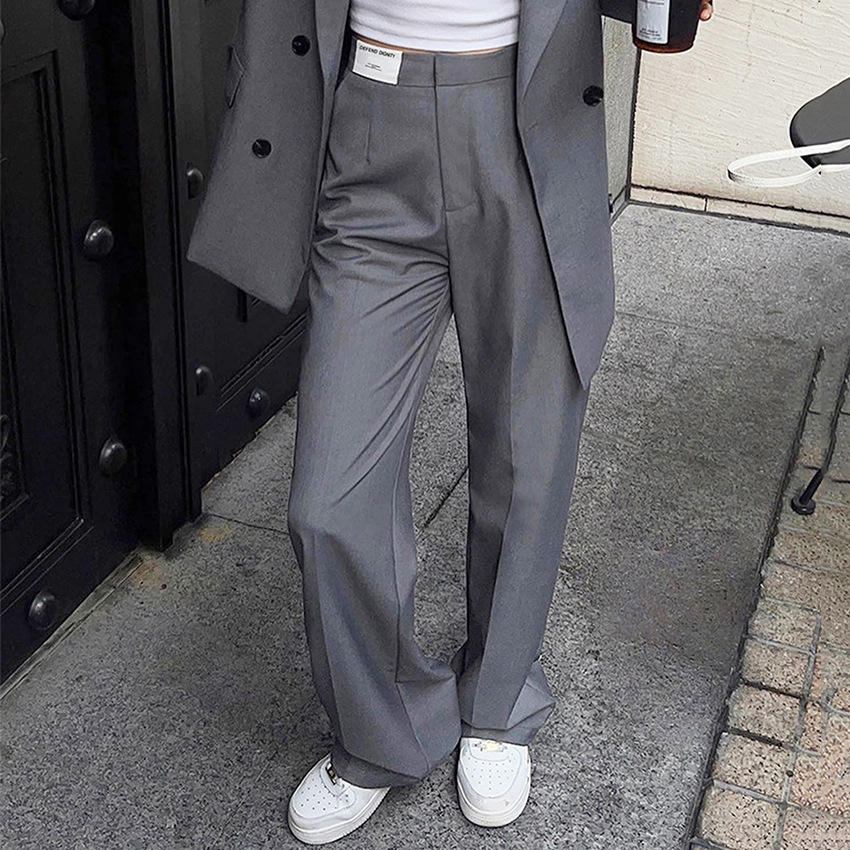 Pantalon Tailleur Droit