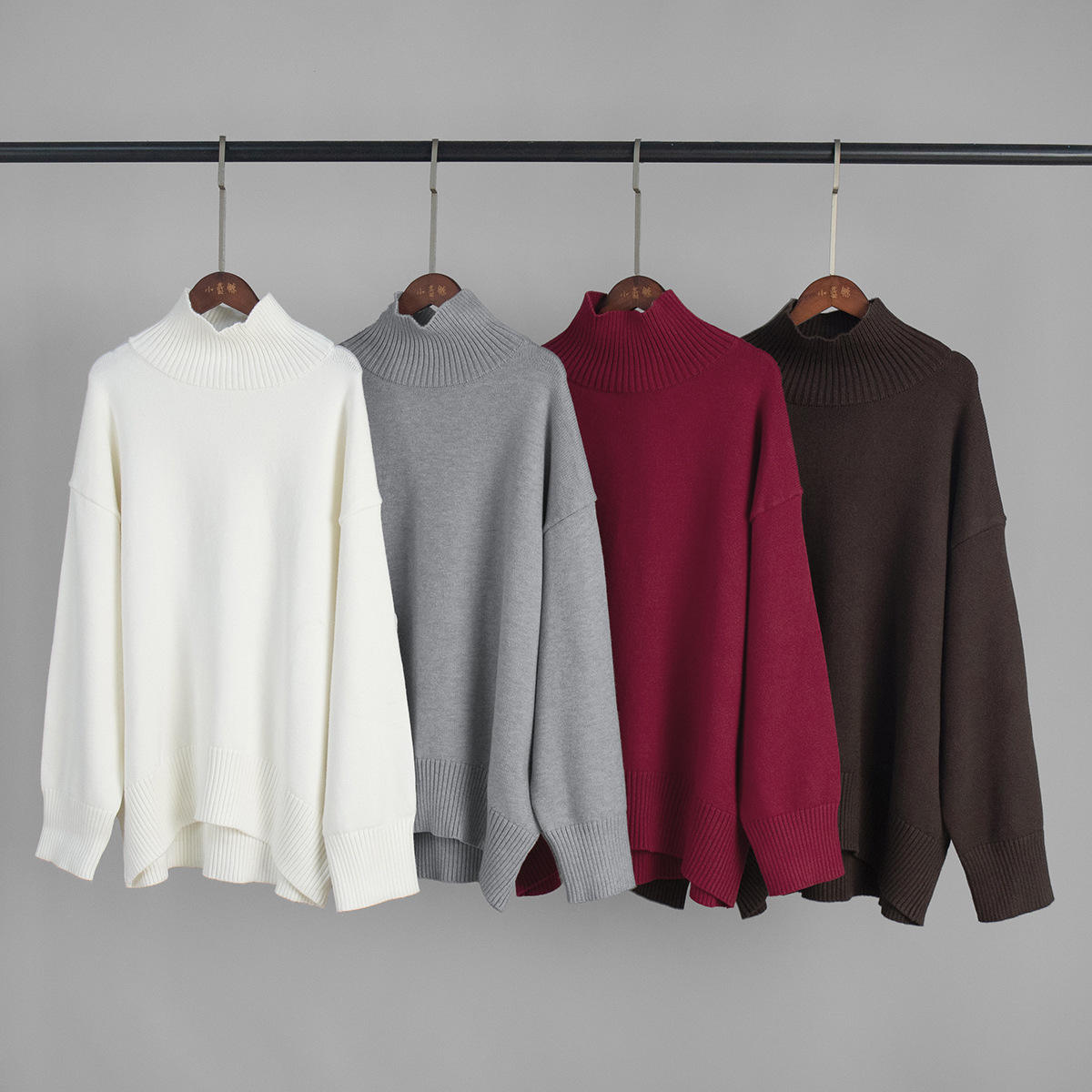 Pull Col Roulé Oversize