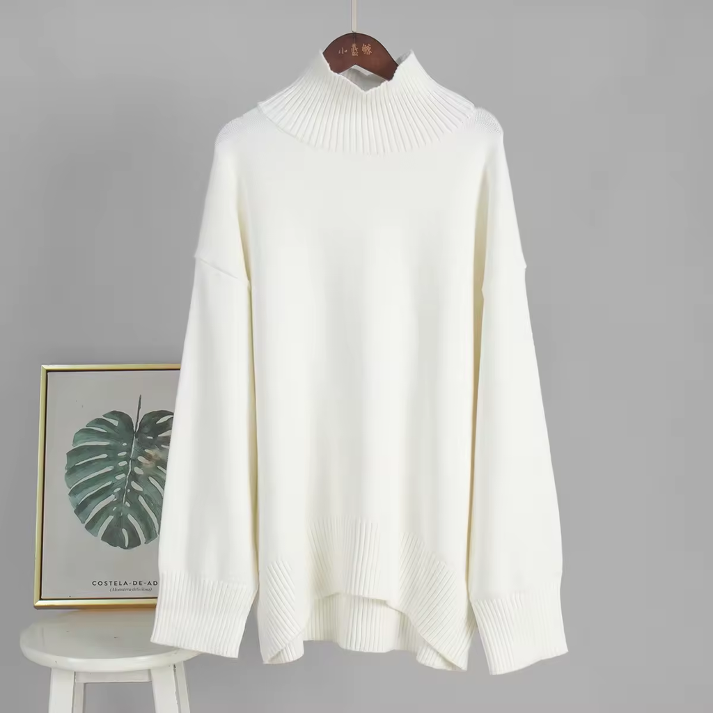 Pull Col Roulé Oversize