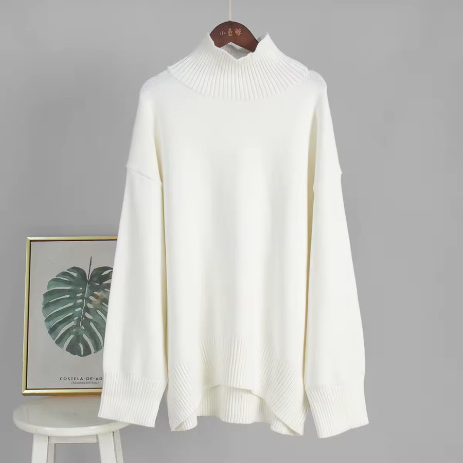 Pull Col Roulé Oversize