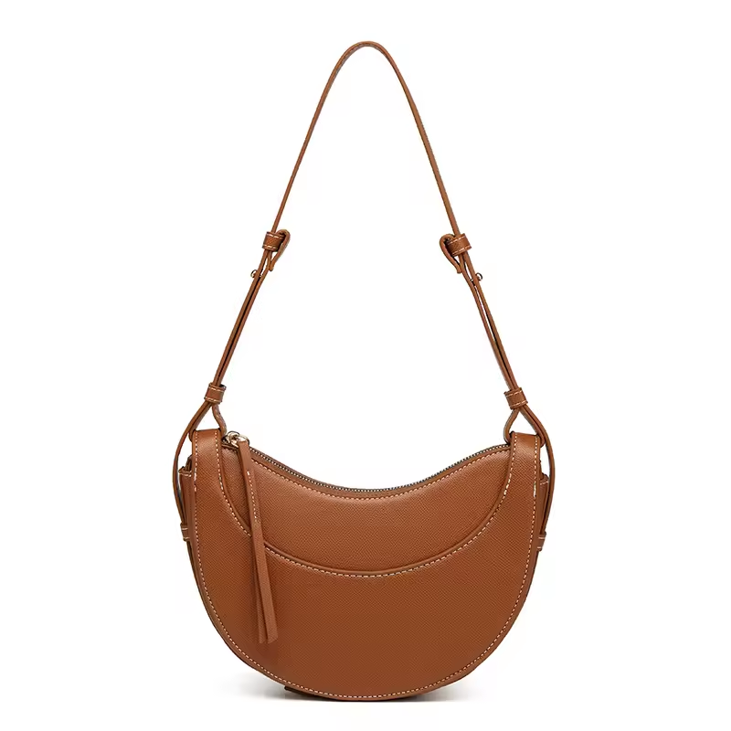 Sac Demi-Lune — Cognac