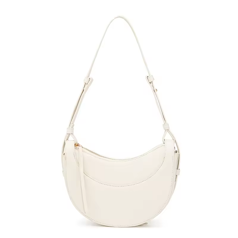 Sac Demi-Lune — Blanc