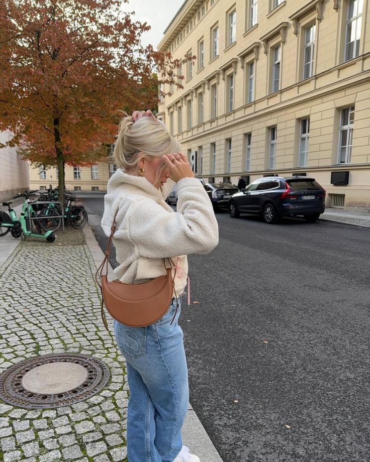 Sac Demi-Lune — Cognac