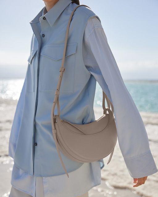 Sac Demi-Lune — Blanc